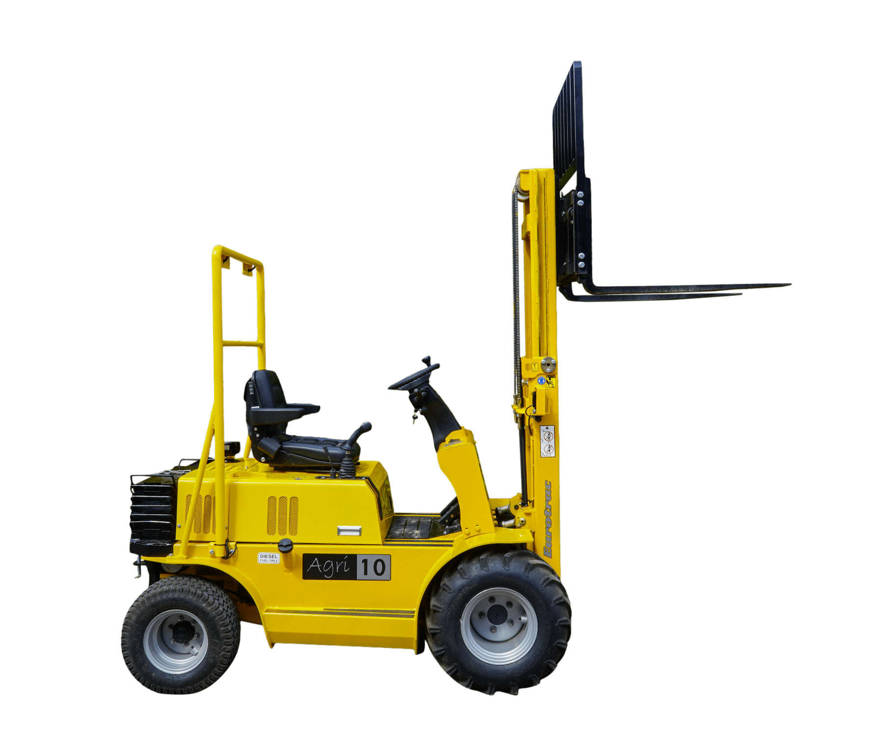 Eurotrac AGRI10 en Estepa modelo compacto y eficiente